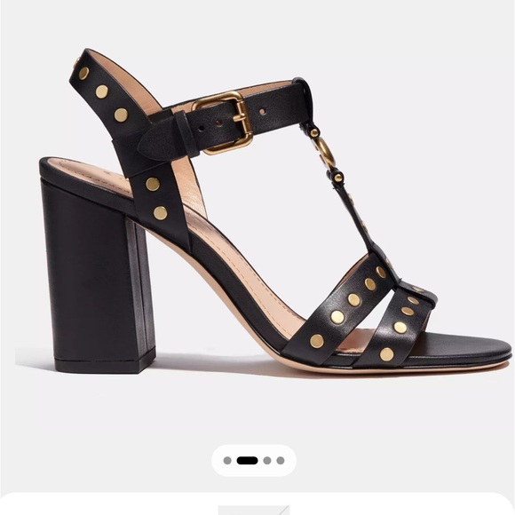 Coach Margaret sandals in black - Picture 2 of 7